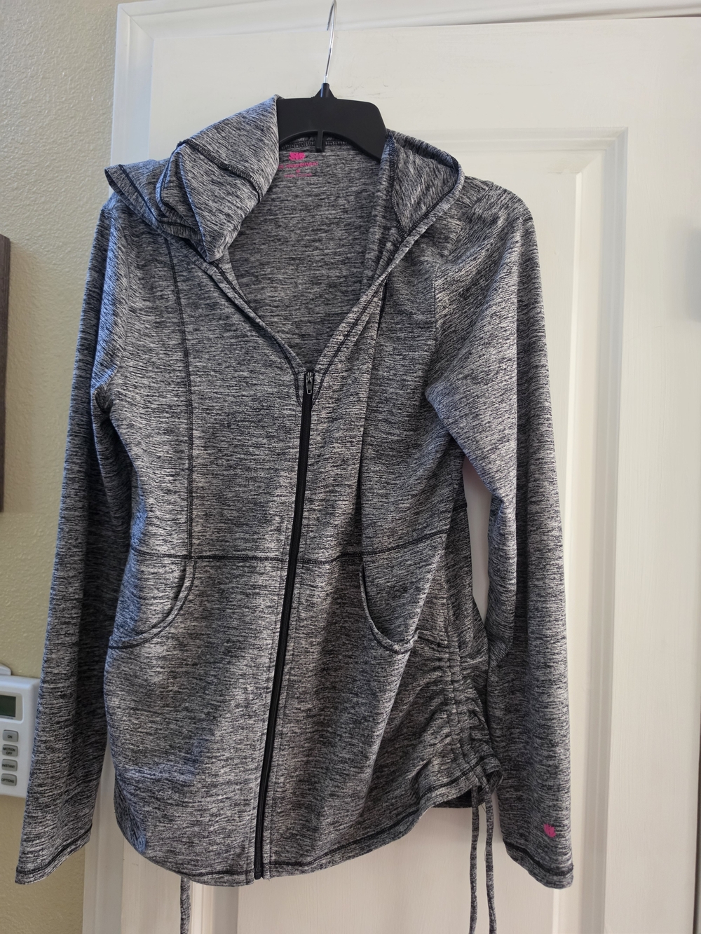 Women’s Charcoal Heather Full-Zip Hoodie Jacket